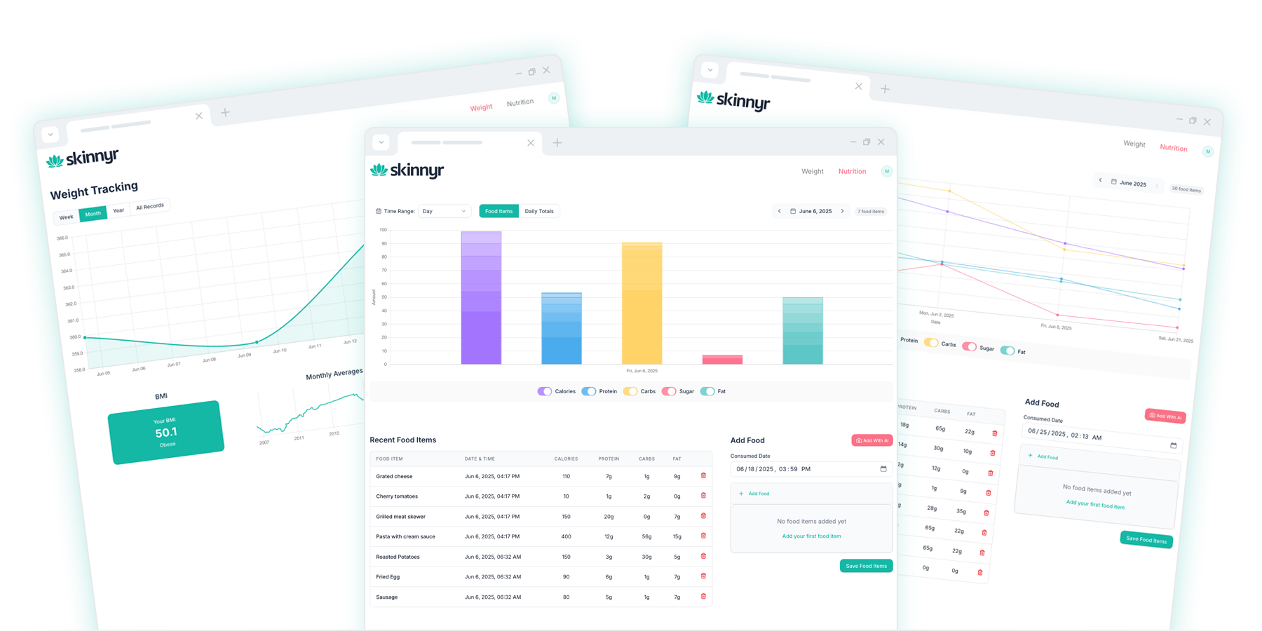 Skinnyr Dashboard
